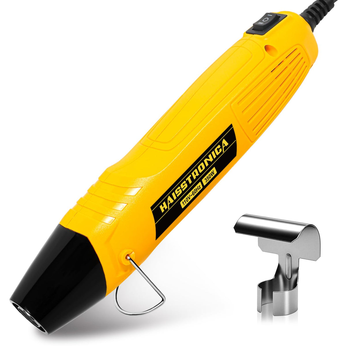haisstronica mini heat gun shown with compact design, ideal for precise craft projects