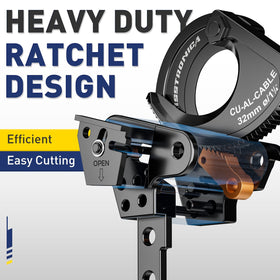 haisstronica ratchet cable cutters copper cutting up to 240mm²