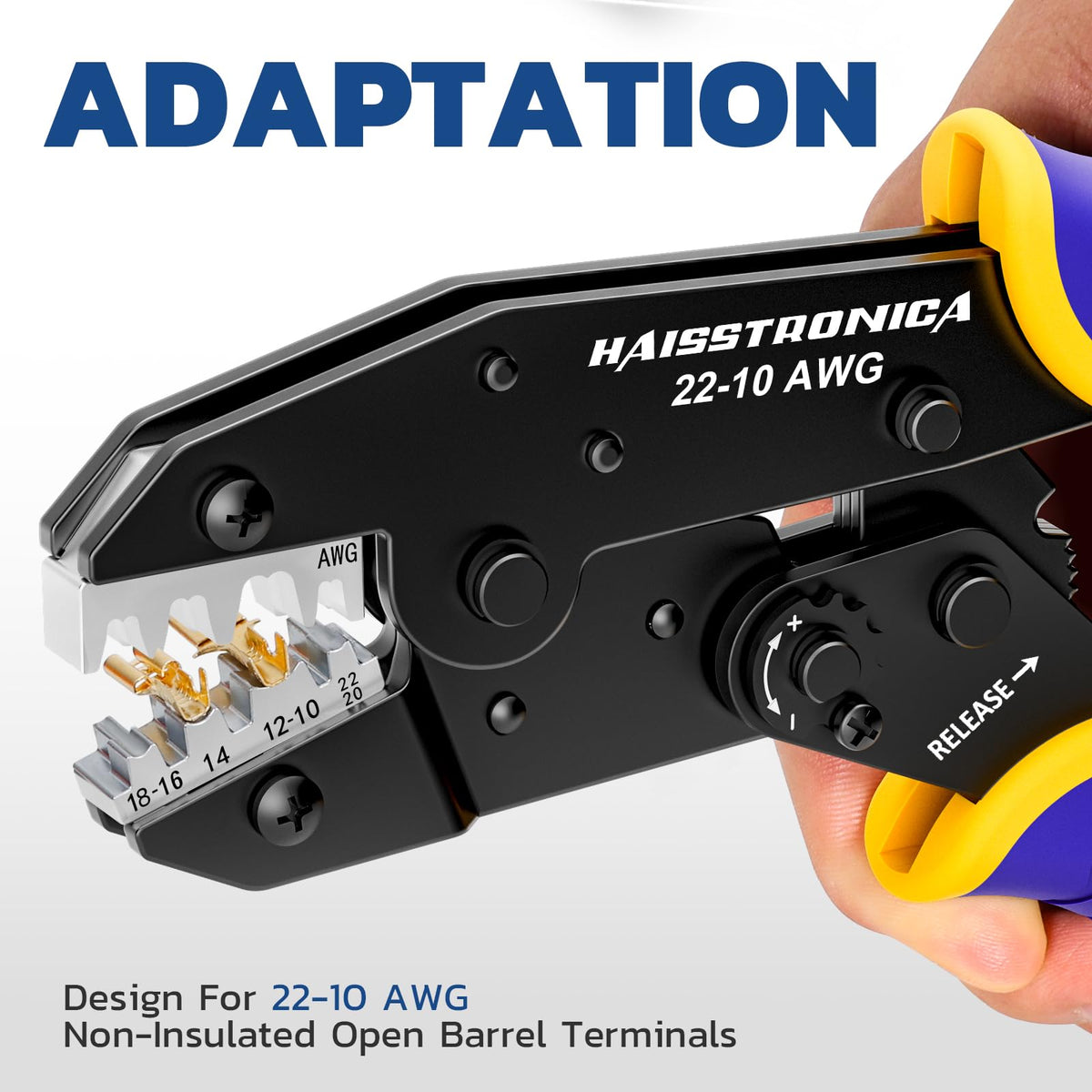 Haisstronica ratchet mechanism close-up with smooth auto-adjust