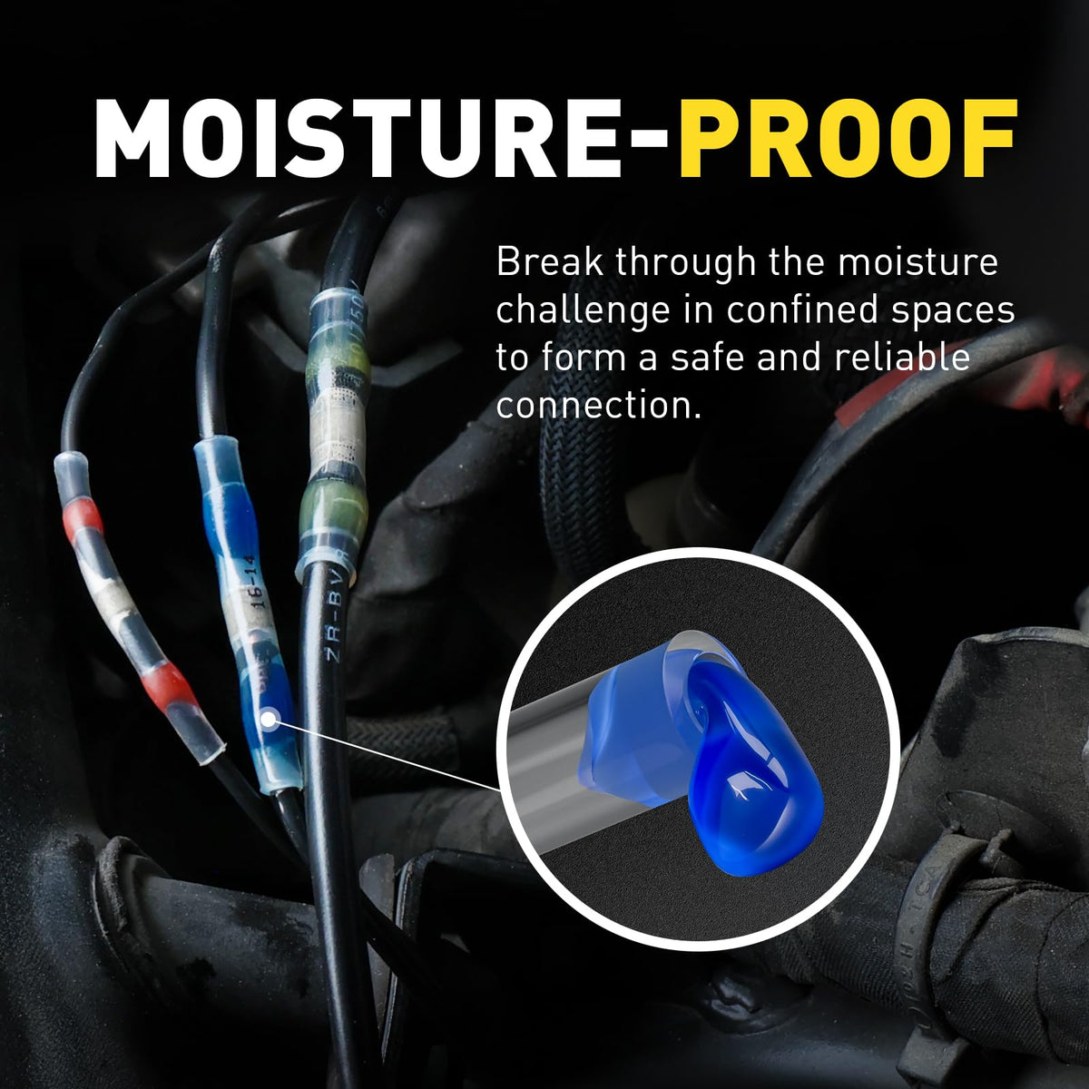 Haisstronica solder seal ring detail enabling durable, long-lasting connections.