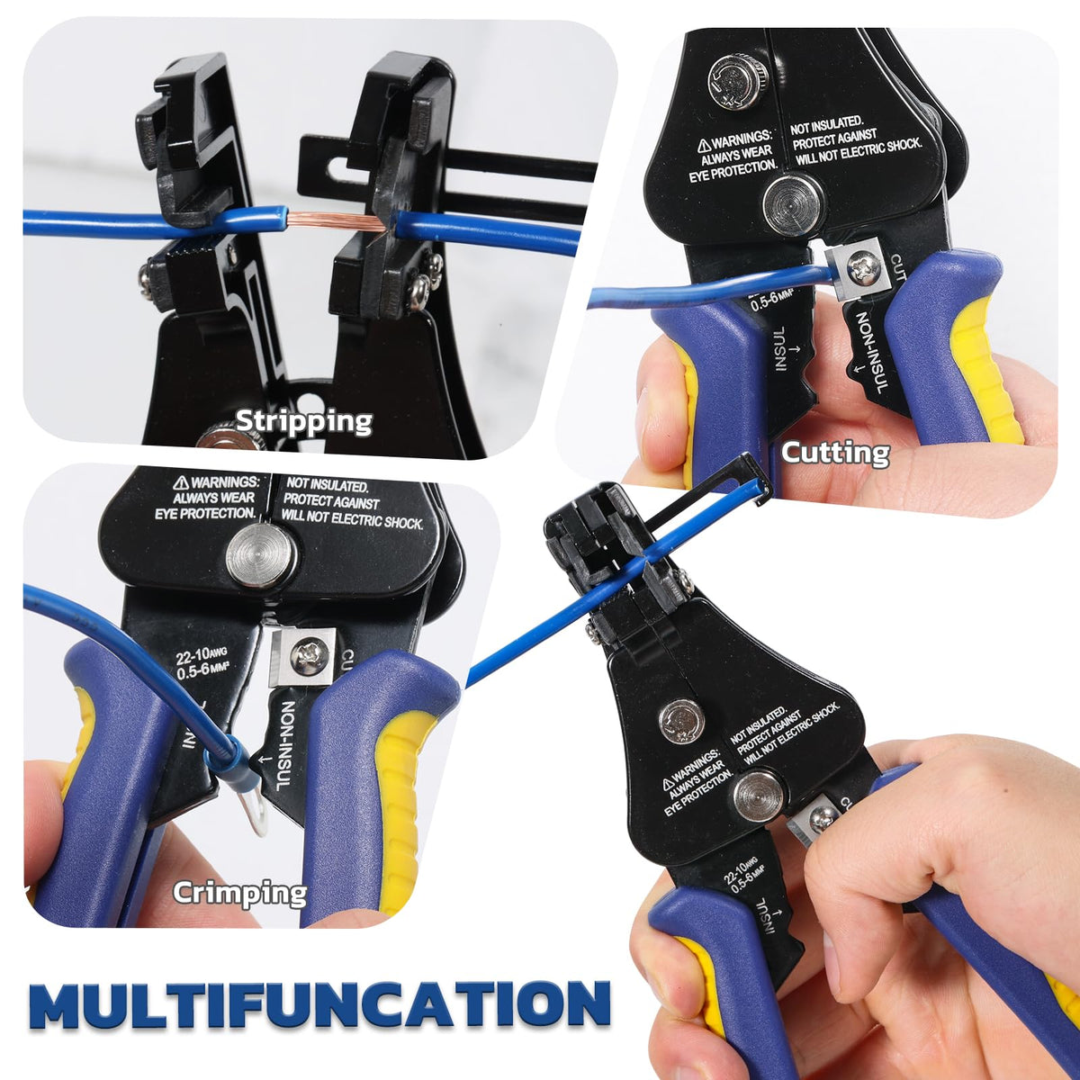 haisstronica wire stripper highlights precision-aligned blades for neat edges