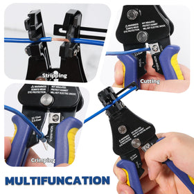 haisstronica wire stripper highlights precision-aligned blades for neat edges