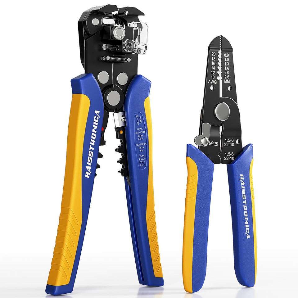 haisstronica automatic wire stripper in action for fast wiring tasks