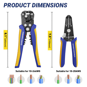 haisstronica works with solid and stranded wire for repairs