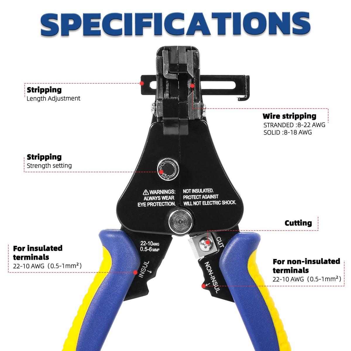 haisstronica wire stripper shows smooth retract mechanism reducing fatigue