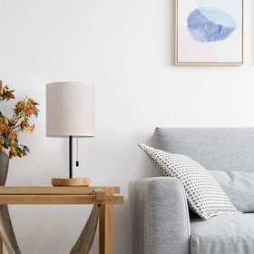 HAITRAL compact 16-inch design fits spaces such as nightstands.