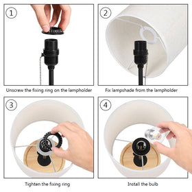 HAITRAL versatile decor lamp suitable for dorms and desks.