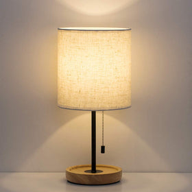 HAITRAL lamp uses standard E26 socket for customizable brightness.