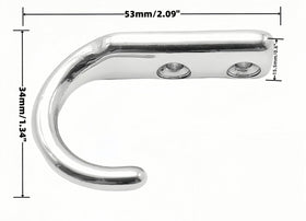 HAIWEN corrosion-resistant 316 stainless steel wall hook for heavy use.