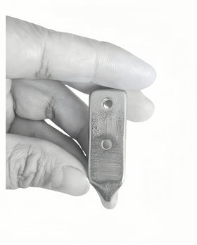 HAIWEN polished surface wall hook resists rust and adds a sleek look.