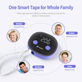 HAIZHIHUI Fitdays multi-area measurement tracks multiple body parts for a complete view