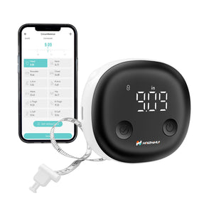 HAIZHIHUI Fitdays smart body tape measure front view with precise data