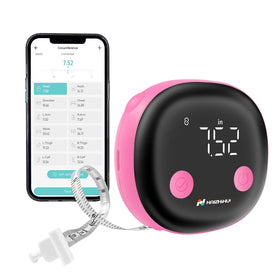 HAIZHIHUI Fitdays smart tape measure with LED display for clear readings and quick checks.