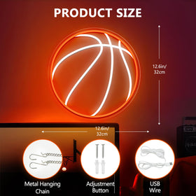 HAJAE wall-mount backboard included for quick setup