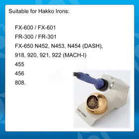 Hakko 633-01 compatible with FX650 Dash for versatile soldering setups.
