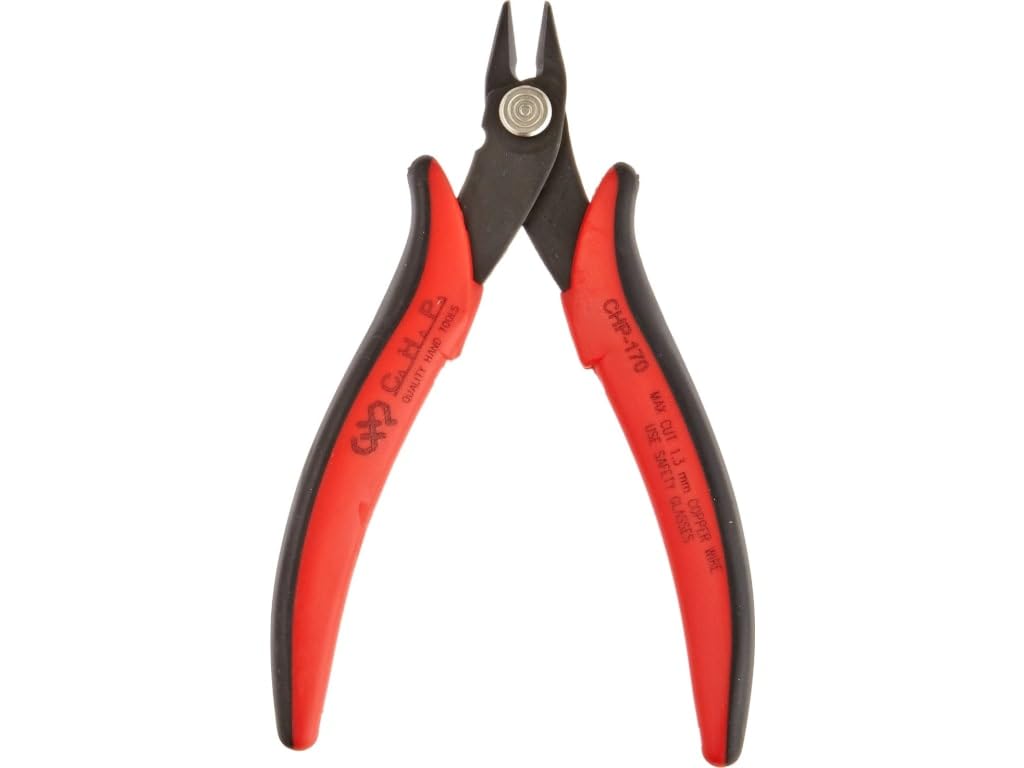 Hakko CHP-170-3PK micro soft wire cutter ideal for flush cuts on 16 AWG wires