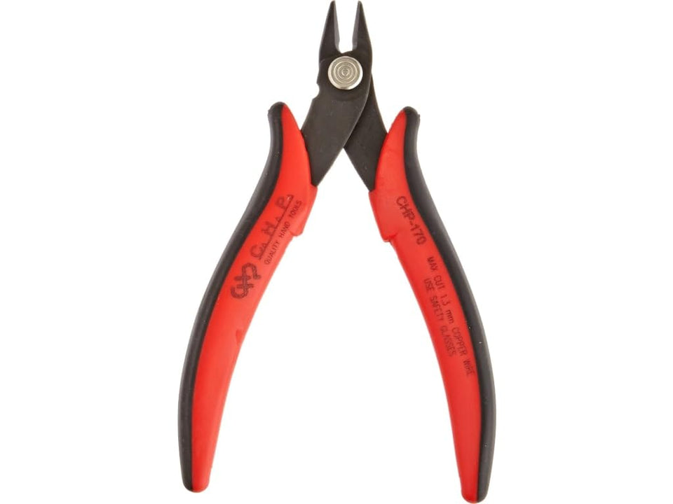 Hakko CHP-170-3PK micro soft wire cutter ideal for flush cuts on 16 AWG wires