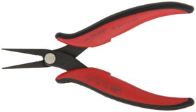 Hakko CHP-2007 flat-nose pliers in front view for precise handling of delicate components