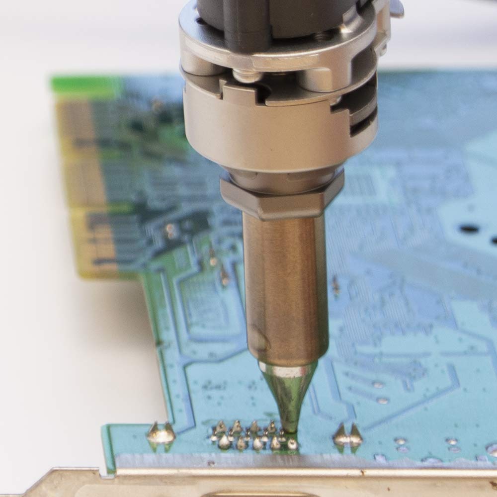 Hakko N61-10 comes with a nozzle wrench for maintenance.