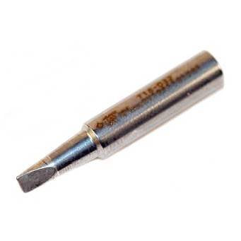 Hakko T18-S3 tip close-up on broad contact area.