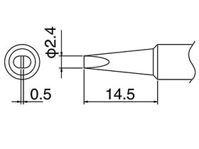 Hakko T18-tip heat test demonstrates fast heat transfer for small components.