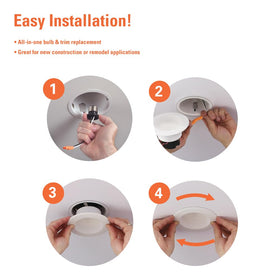 HALO six pack recessed light kit for whole home coverage