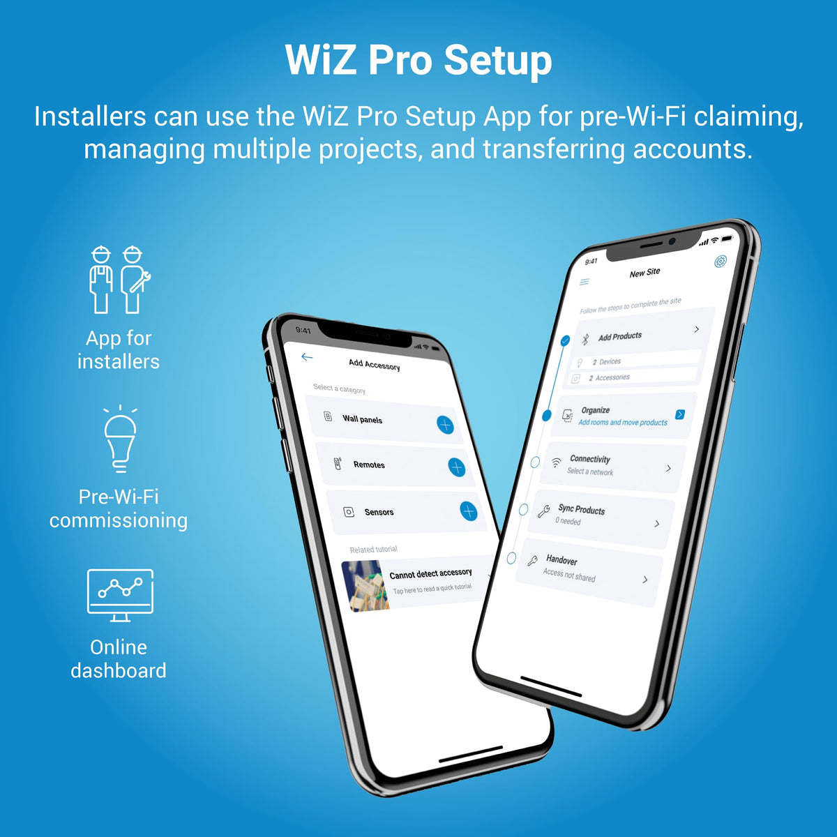 HALO downlight supports scheduling and scene control via WiZ app