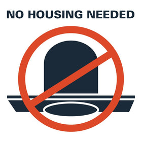 HALO HLB6 spring clips providing secure retrofit installation