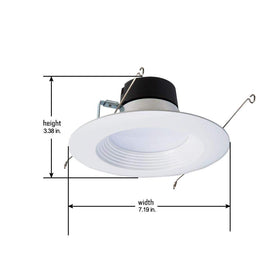 Halo LT wet location rated ideal for showers and covered outdoor areas.