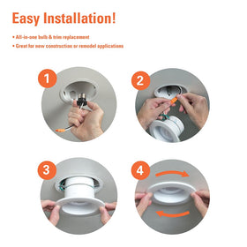 Halo RL4 outdoor soffit installation demonstrates durable exterior lighting.