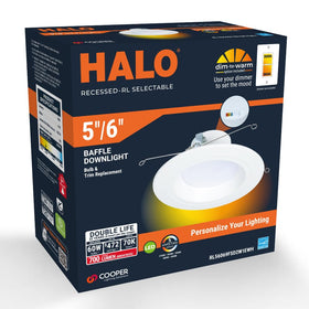 HALO RL56069FSD2W1EWH outdoor soffit installation suitability for exterior lighting.