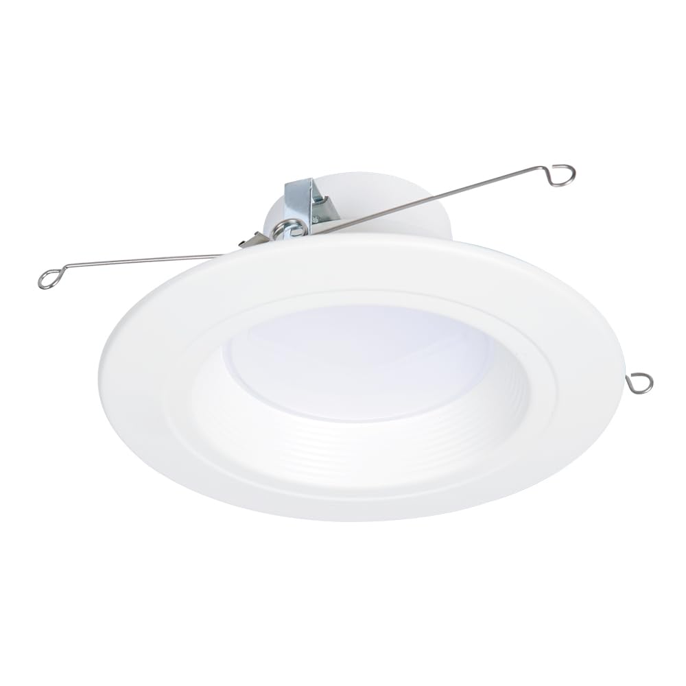 HALO RL56069FSD2W1EWH trim close-up highlighting retrofit-friendly design for existing can lights.