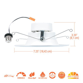 HALO RL56LS9FSD2W1EWH wet-location rated for bathrooms and covered outdoor areas