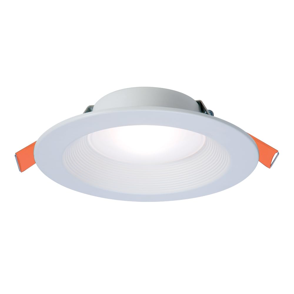 HALO RL6 canless LED recessed light with diffuser for clean ceiling illumination