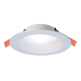 HALO RL6 canless LED recessed light with diffuser for clean ceiling illumination