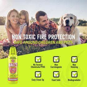 HALT! PFAS-free, non-toxic formula supports safer home use.