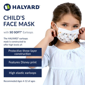 HALYARD Disney mask box of 75 for families and classrooms