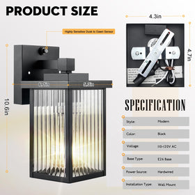 Hameso IP65 weatherproof casing standing up to rain and wind