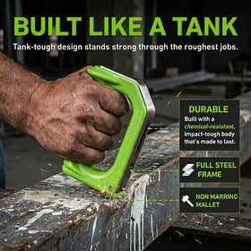 Hammer Fist 8-in-1 multitool bottle opener focus promotes quick breaks during DIY