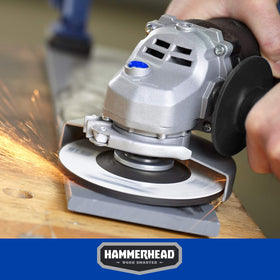 Hammerhead HAAG060 4-1-2-inch wheel shown for precise metal cutting.