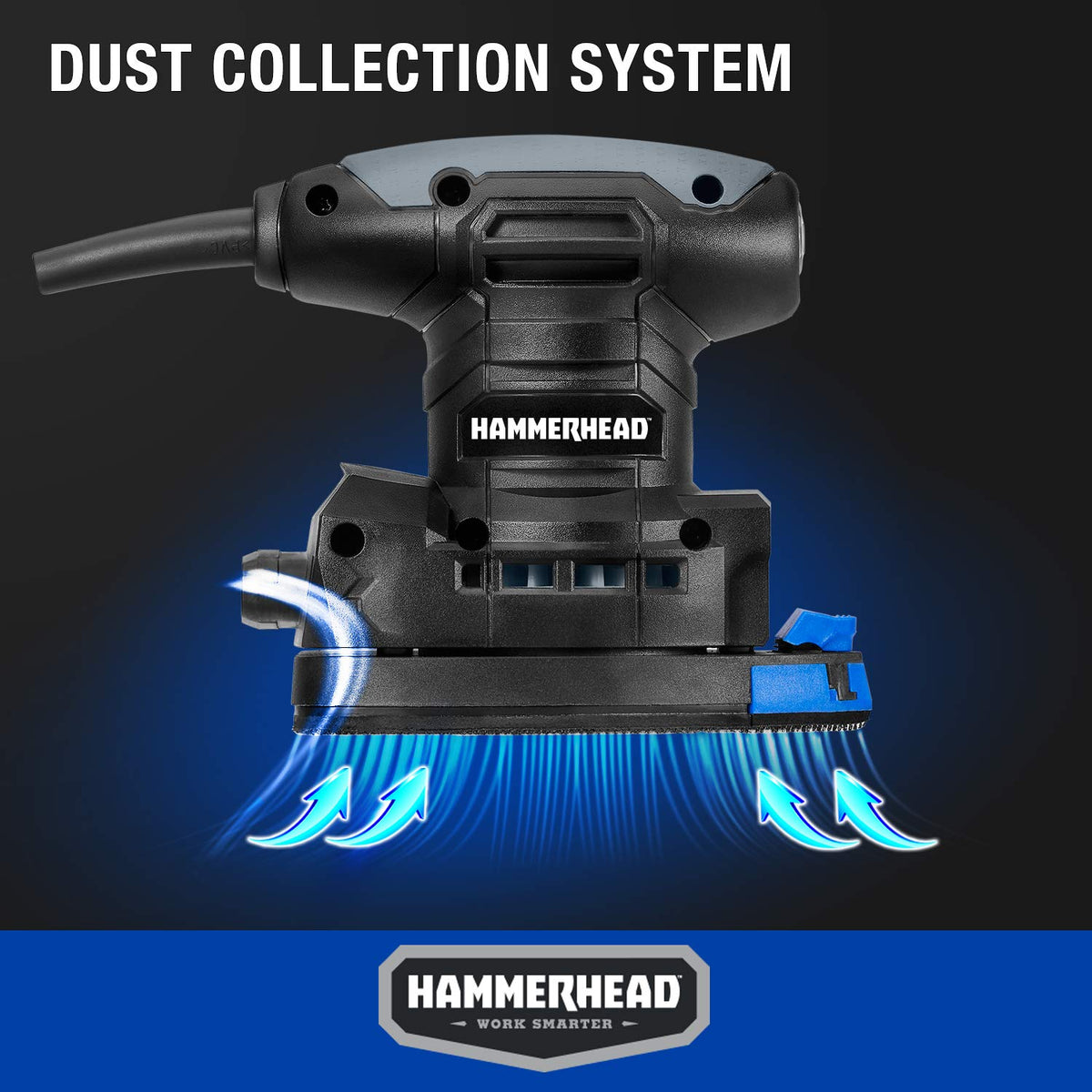 Hammerhead HADS014 sanding papers 80 and 120 for versatility.