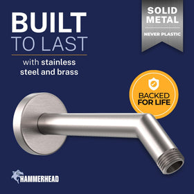 Long 7.5 inch extension showing thick 3.5 mm neck for strong performance