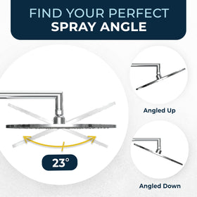 HammerHead Showers 2.5 GPM high-flow for powerful showers.