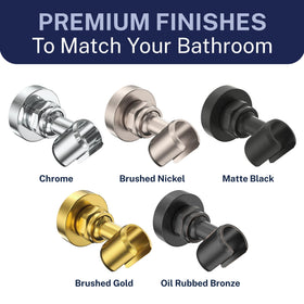 HammerHead Showers 360-degree rotation for easy rinsing and flexible use