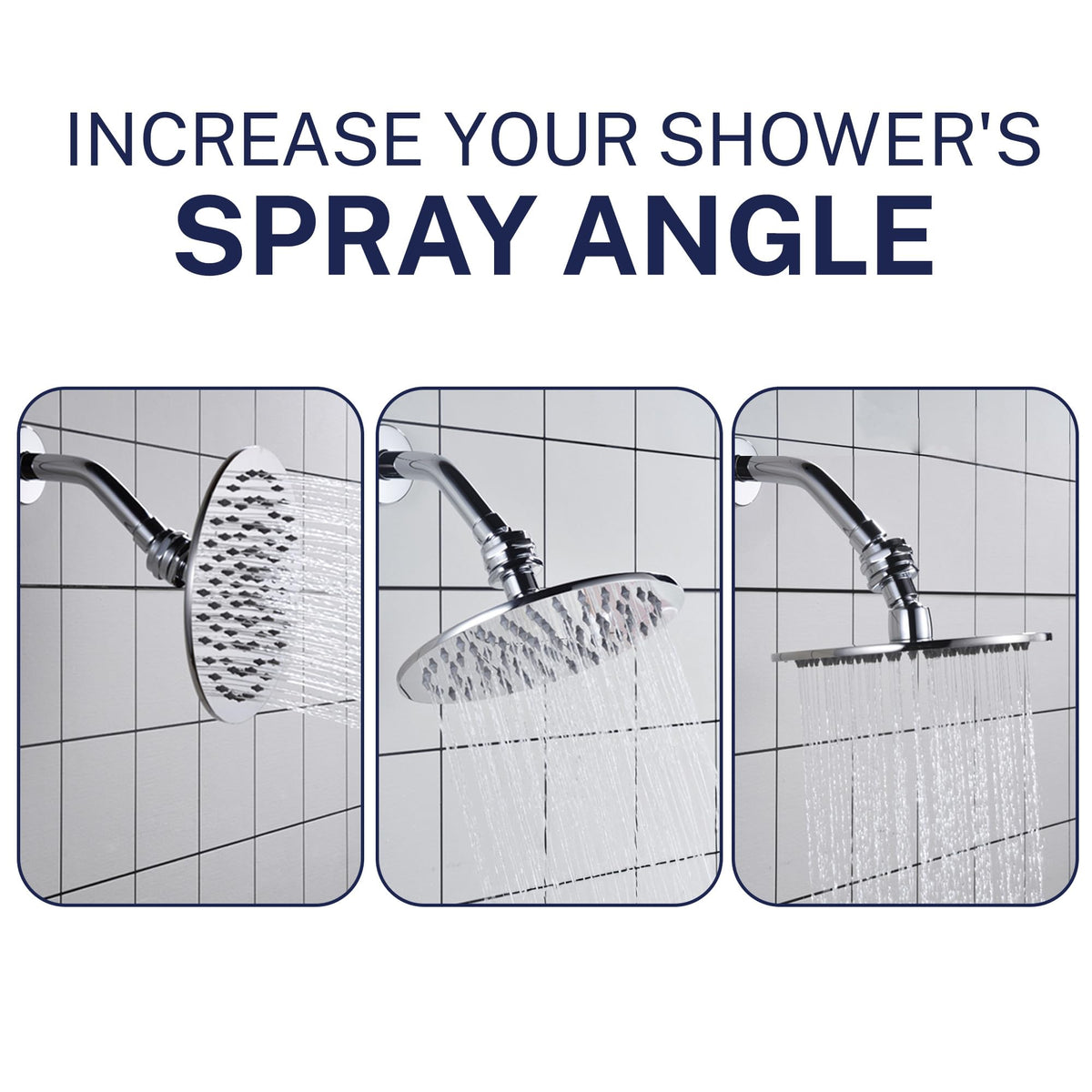 HammerHead Showers all-metal construction resists corrosion for long-lasting use.