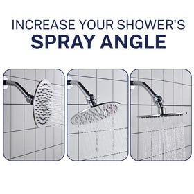 HammerHead Showers all-metal construction resists corrosion for long-lasting use.