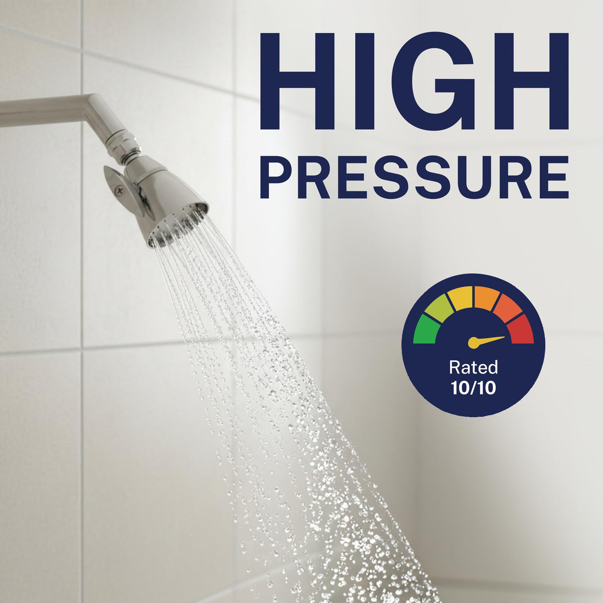 HammerHead brass pivot-ball-angle adjustment allows precise spray direction up to 23 degrees.