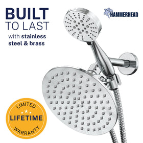 HammerHead Showers handheld sprayer with 3 flow options for targeted cleansing