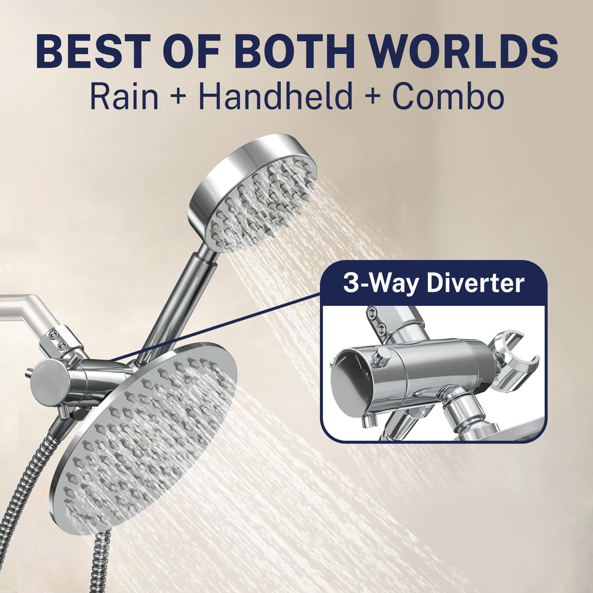 HammerHead handheld high-pressure sprayer for targeted rinse and hard-to-reach spots