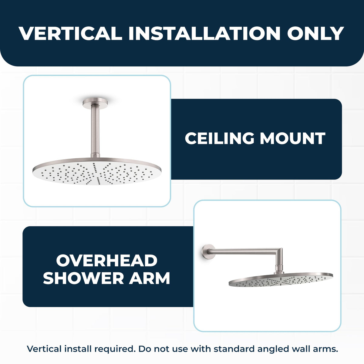 HammerHead Showers pressure-boost nozzles ensure steady full-body flow.